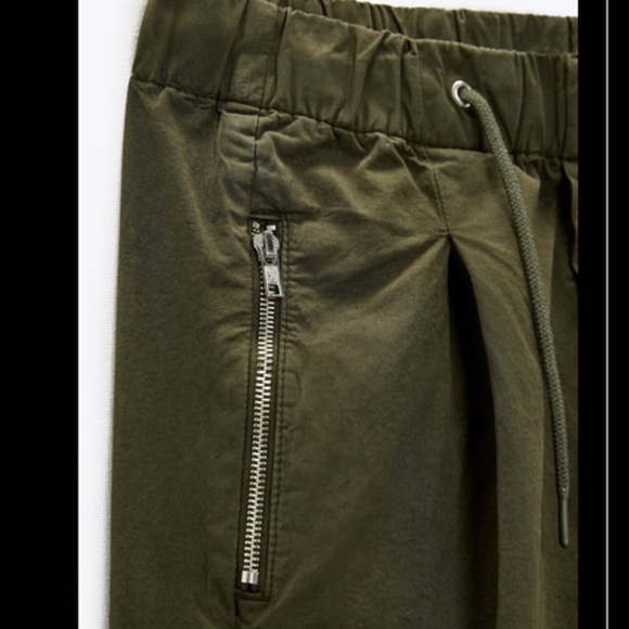 ZIPPERED RELAXED PANTS - Picture 6 of 7